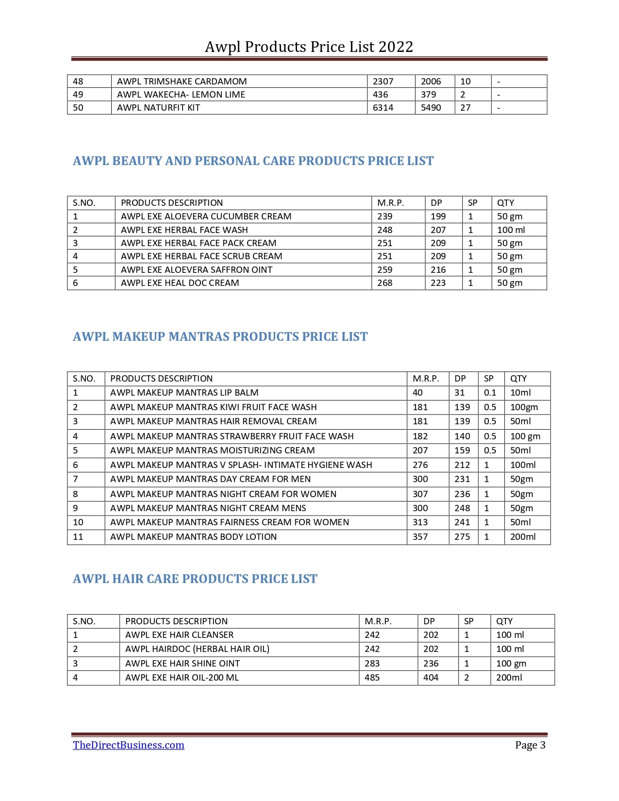 Awpl Products Price List 2022 page 0003 Awpl Products Price List 2023 [Daily Update]