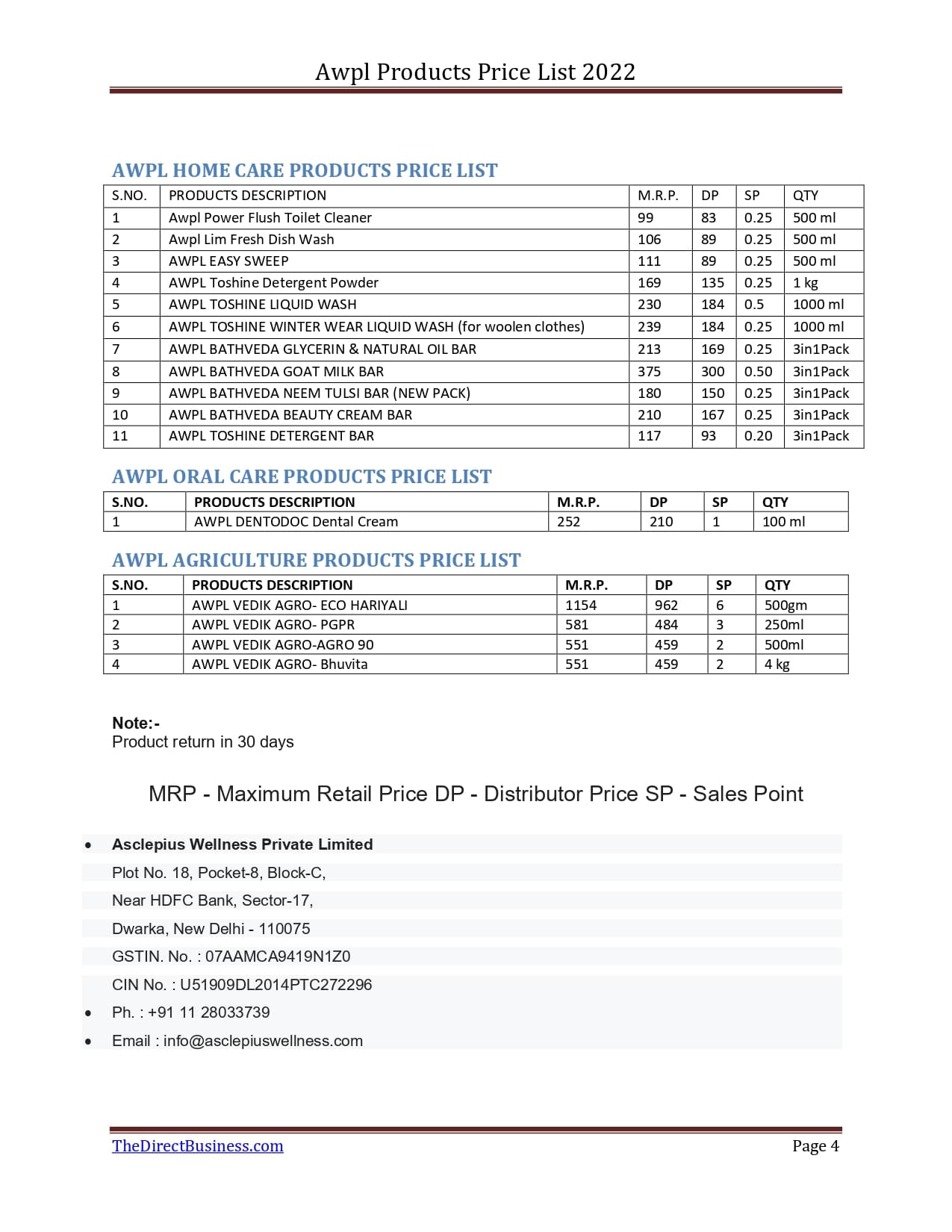 Awpl Products Price List 2022 page 0004 AWPL Products List | Awpl Products Price List 2023 [Daily Update]