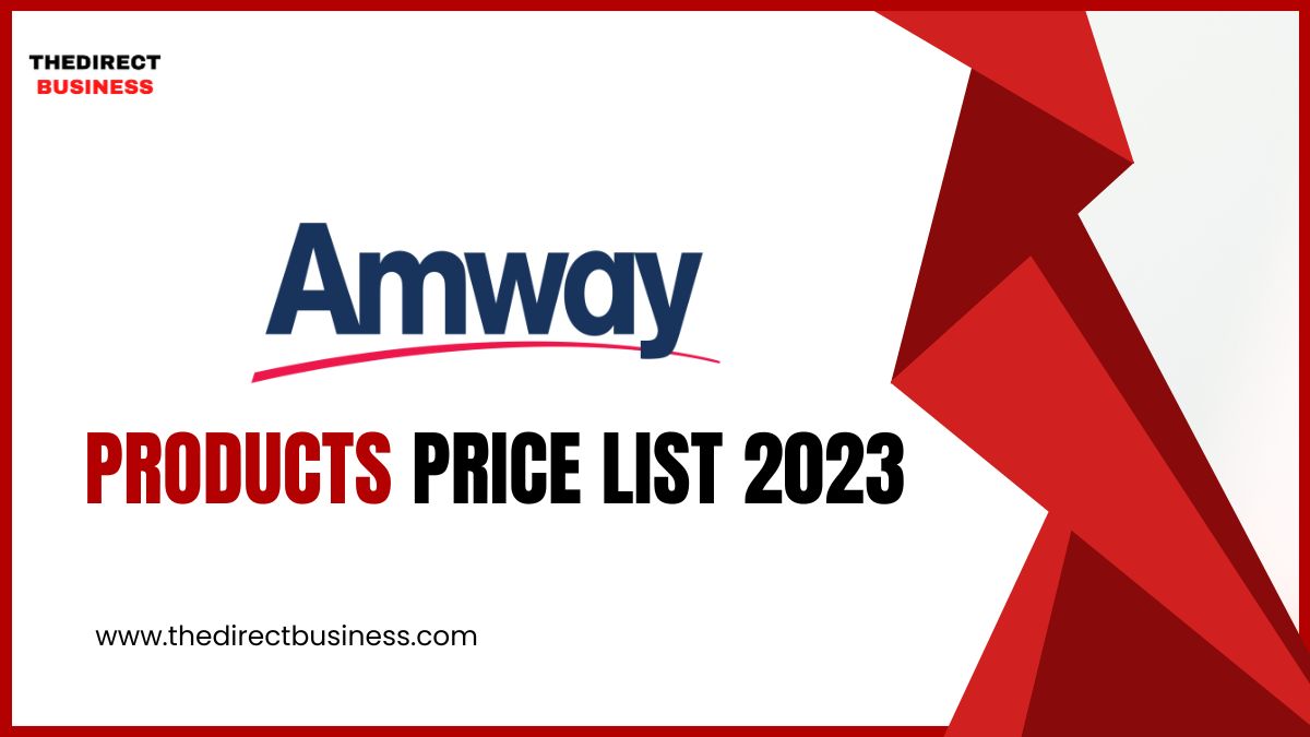 Amway products price list 2023