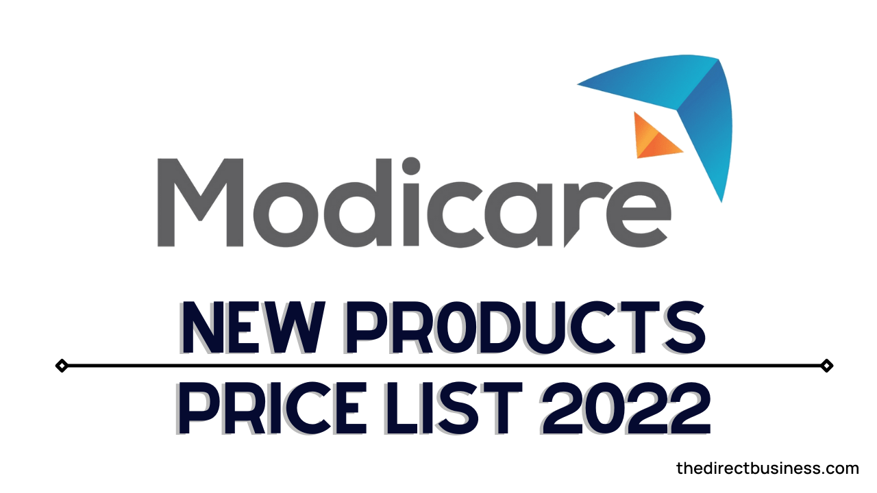 Modicare Products Price List 2022 | Modi care products list PDF - The  Direct Business