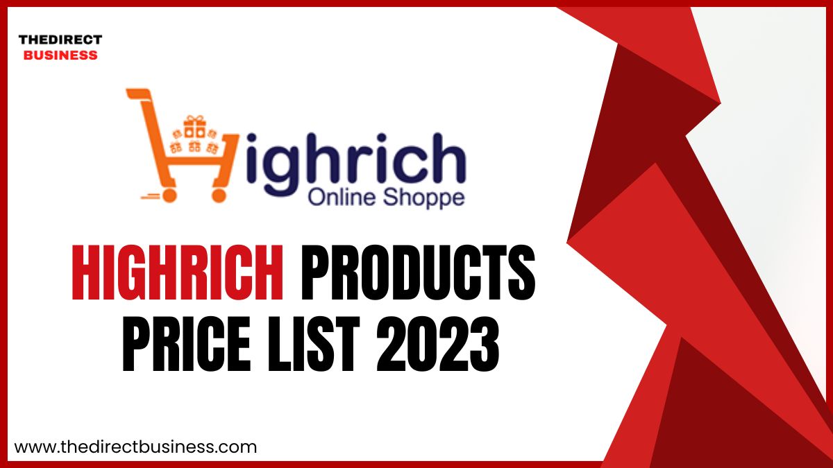 Highrich Products Price List 2023