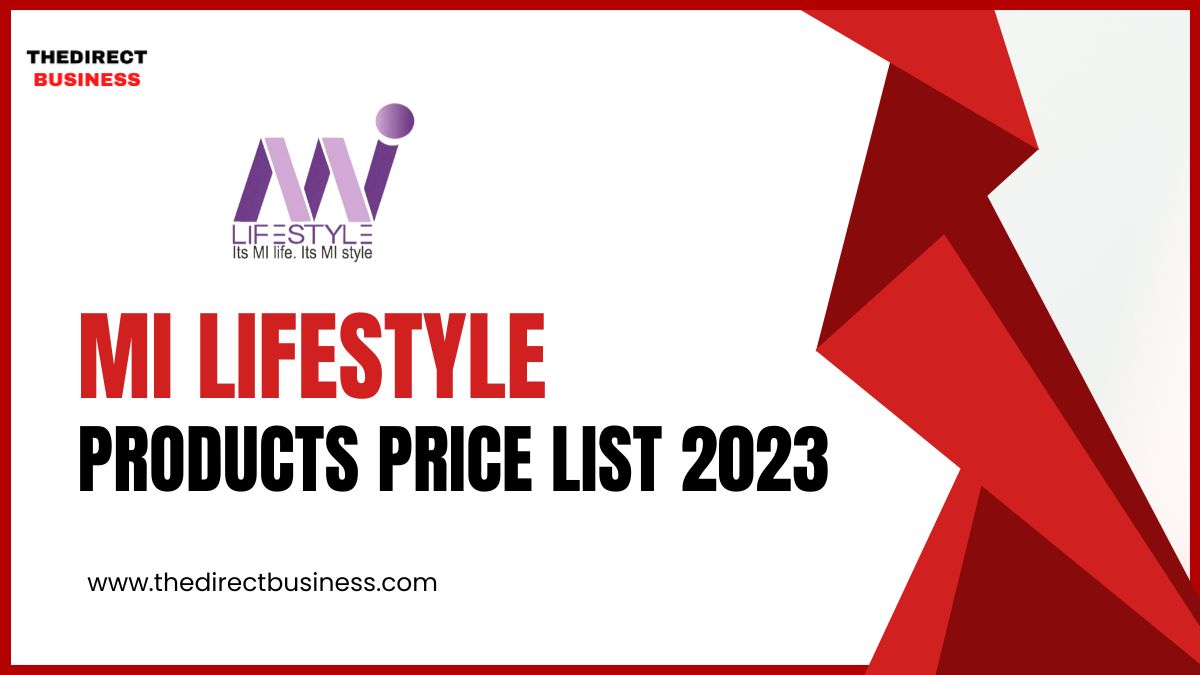 mi lifestyle products price list 2023