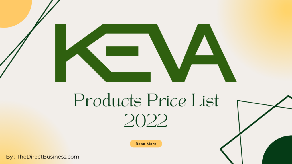 Keva Products Price List