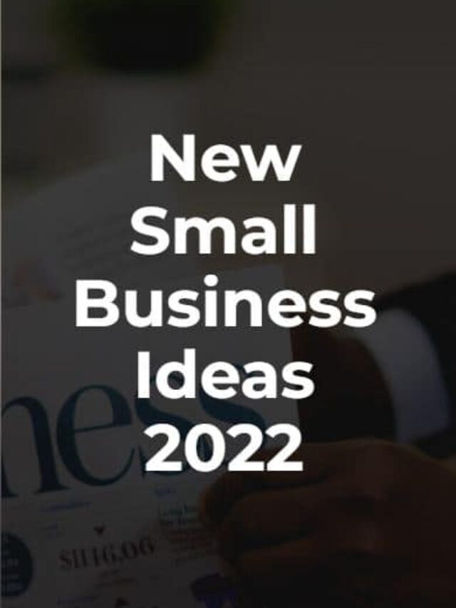 New small business ideas