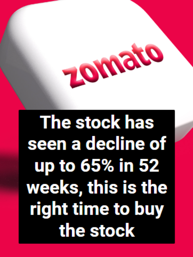 Zomato Share fell down to 65 percent