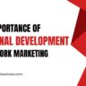 personal development in network marketing