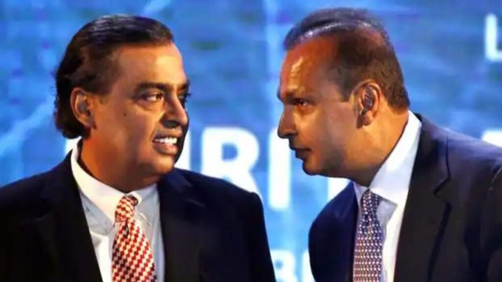 Ambani Brothers Reliance Power Share