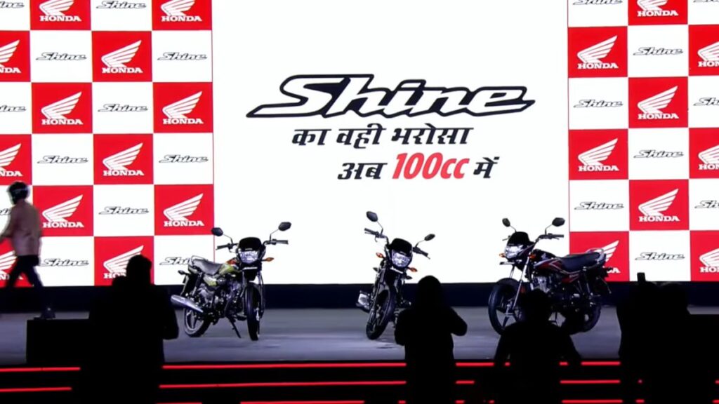 Honda Shine 100 CC Launch