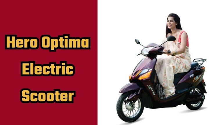 Hero Optima Electric Scooter