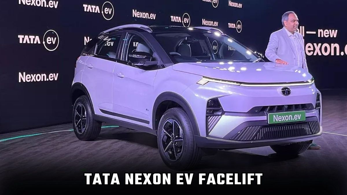 New Tata Nexon ev Facelift version