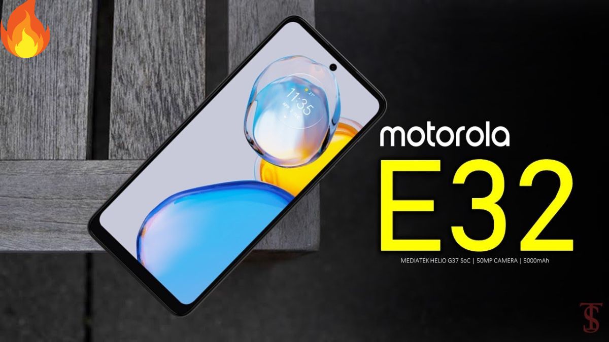 Motorola E32 smartphone full details