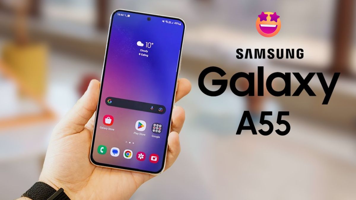 samsung galaxy a55 smartphone